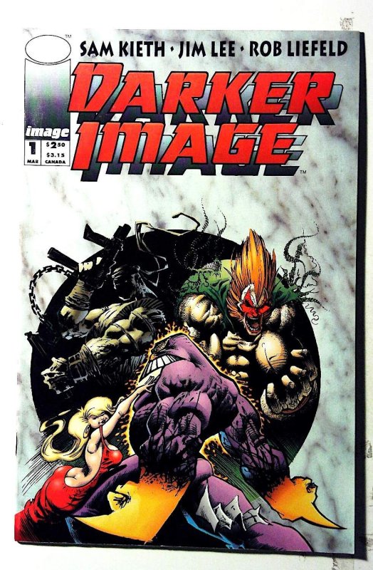 Darker Image #1 (1993) Image Comics Maxx Bloodwulf Deathblow 1st Print Comic