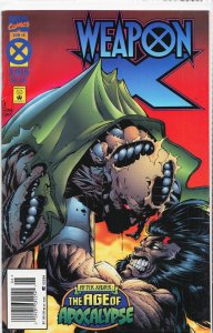 Weapon X #4 (1995) Wolverine