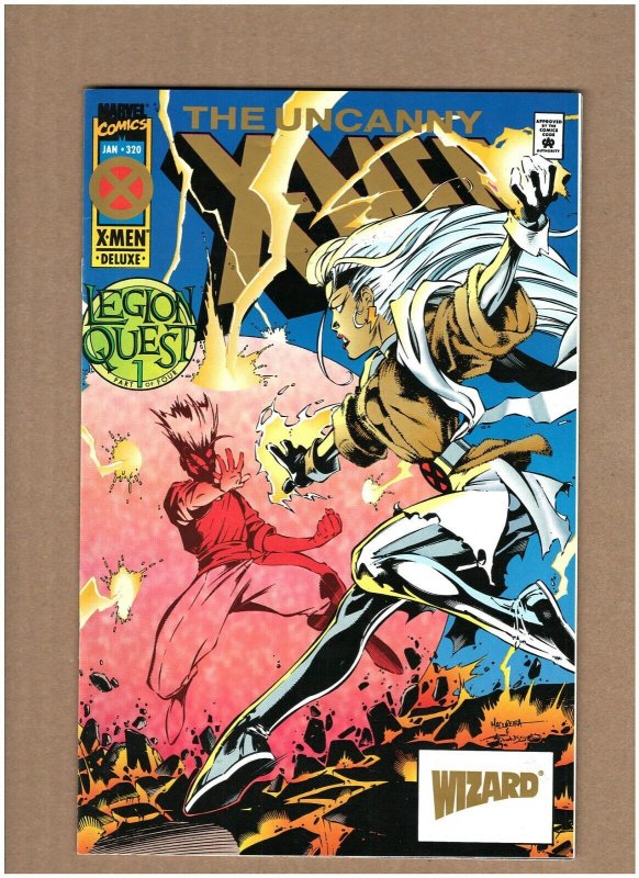 Uncanny X-Men #320 Marvel Comics 1995 Wizard Gold Logo Legion Quest VF/NM 9.0