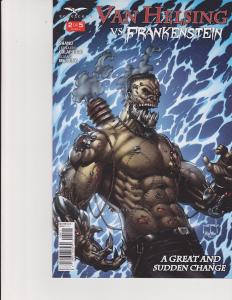 Van Helsing vs Frankenstein #2 Cover A Zenescope Comic GFT NM Metcalf