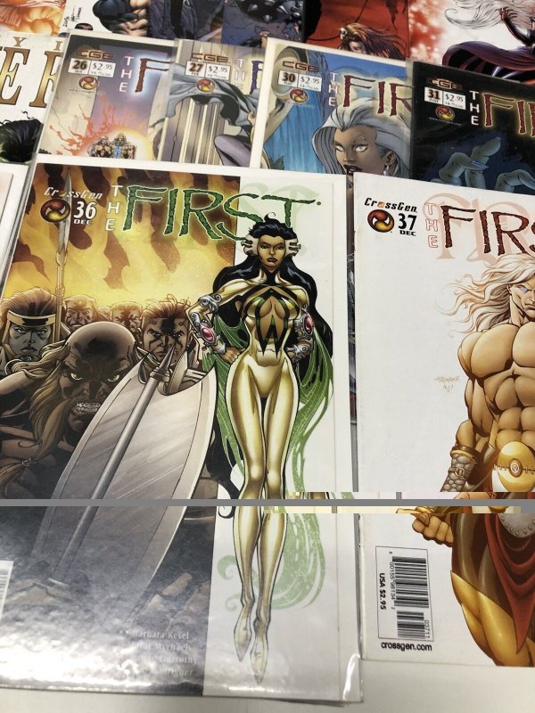 The First (2003) Set Complete # 1-36 Missing # 28,29,33 Cross Gen • Peter David