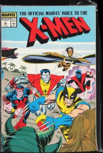 The Official Marvel Index to the X-Men #4 (1987) X-Men