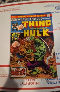 Marvel Feature #11 (1973) Thing vs Incredible Hulk