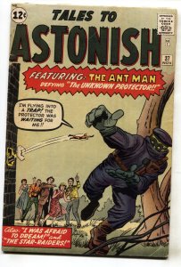 Tales to Astonish #37-Ant-Man-Don Heck-Marvel Silver-Age-VG