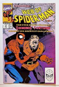 Web of Spider-Man, The #71 (Dec 1990, Marvel) 7.0 FN/VF  