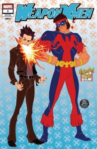 Weapon X-Men #1 Mark Brooks Animated-Style Variant VF/NM