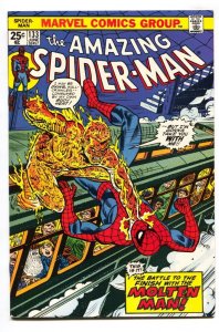 AMAZING SPIDER-MAN #133 comic book-MARVEL COMICS-MOLTEN MAN VF