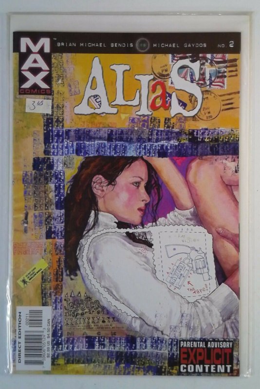 Alias #2 (2001) Marvel 9.4 NM Comic Book