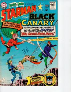 Brave and the Bold #62 - First 1st Series - 1st Black Canary - 6.5? - 1965