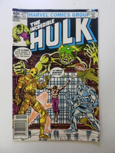 The Incredible Hulk #277 (1982) FN- condition
