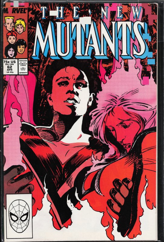 The New Mutants #62 (1988) New Mutants