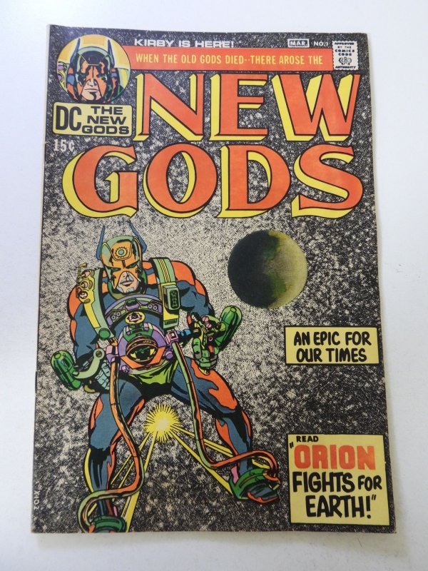 The New Gods #1 (1971) VF- condition