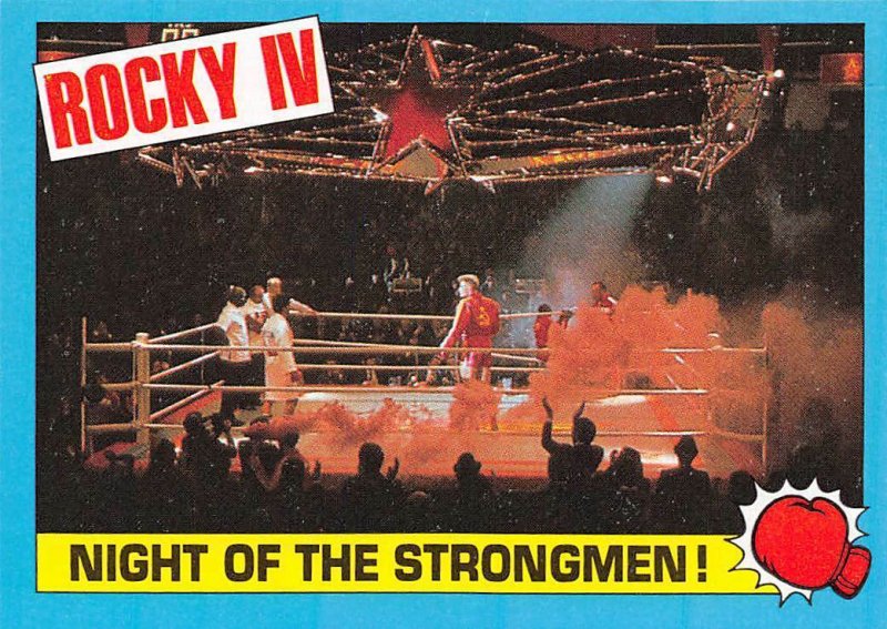 1985 Topps Rocky IV #36 Night Of The Strongmen! > Ivan Drago