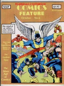 COMICS FEATURE #6, VF, X-Men vs Avengers, Len Wein, 1980, Fandom Zone