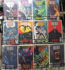 BATMAN: LEGENDS OF THE DARK KNIGHT - 51 diff (1991-1997) DC Comics books F-VF/+