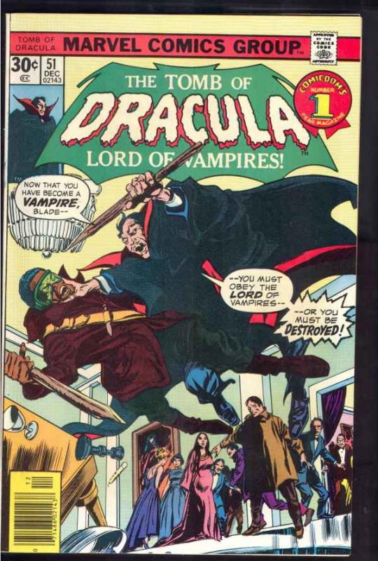 Tomb of Dracula #51 (Dec-76) NM- High-Grade Dracula