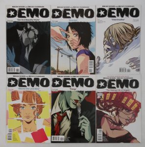 Demo #1-6 VF/NM complete series Brian Wood ; Vertigo