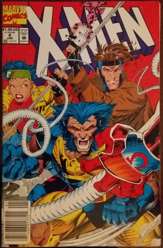 X-Men #1-12 (1991) with all 3 variant #1 covers