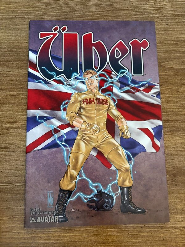 Uber # 6 NM 1st Print Propoganda Variant Cover Avatar Comic Book 20 J278
