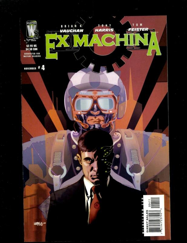 Lot of 12 Ex Machina Wildstorm Comic Books #1 2 3 4 5 6 7 8 9 10 11 12 CE3