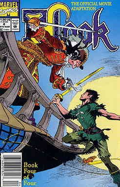 Hook 1 Marvel Comics Movie Adaptation Peter Pan 1992