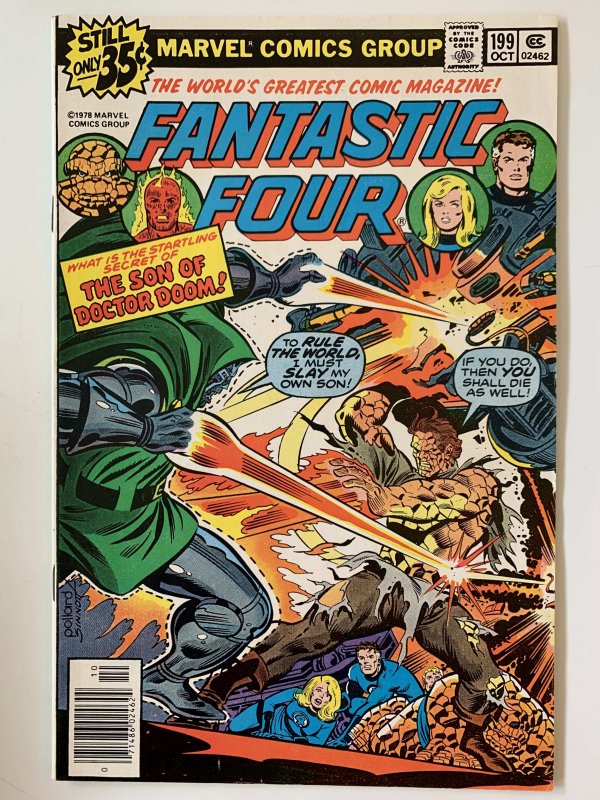 Fantastic Four #199 - VF/NM  (1978) - NEWSSTAND