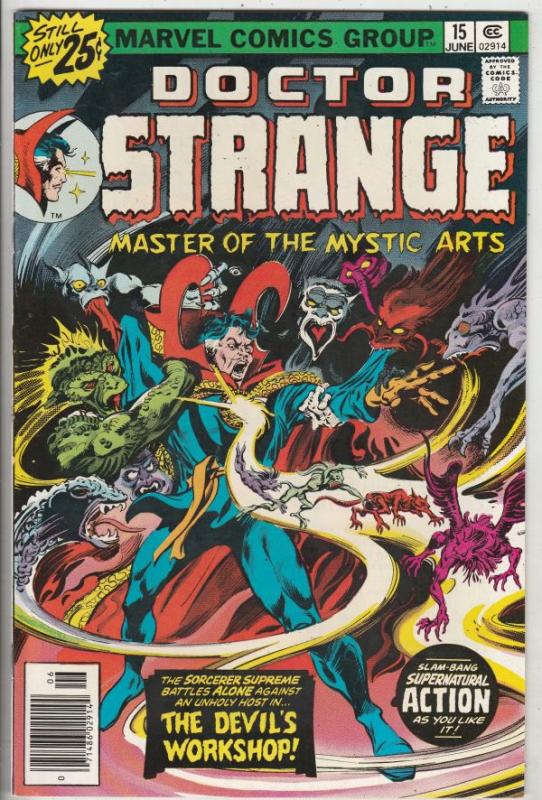 Doctor Strange #15 (Jun-76) VF/NM+ High-Grade Dr.Strange