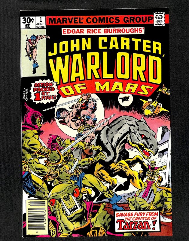 John Carter Warlord of Mars #1 NM- 9.2