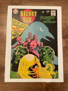 Secret Six #2 VF/NM DC Silver Age Comic Book Batman Superman Flash Aquaman 7 MS3