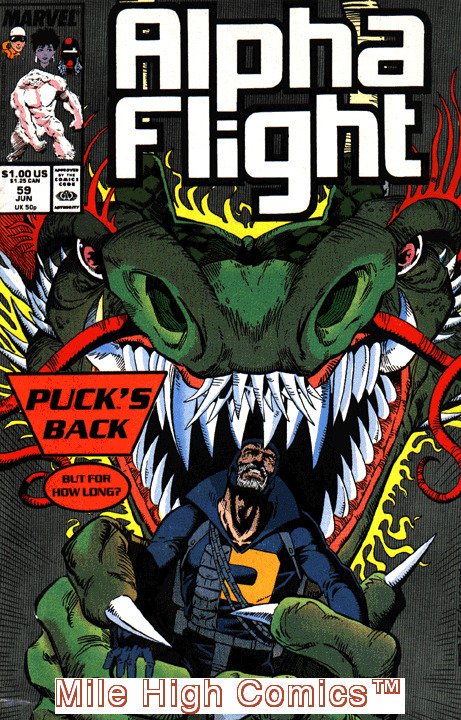 ALPHA FLIGHT (1983 Series)  #59 Fine Comics Book