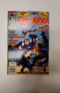 NFL Superpro #1 (1991) NM Marvel Comic Book J686