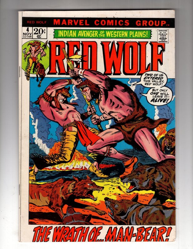 Red Wolf #4 (1972)    / ID#30