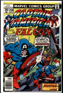Captain America #220 (1978) Captain America and the Falcon