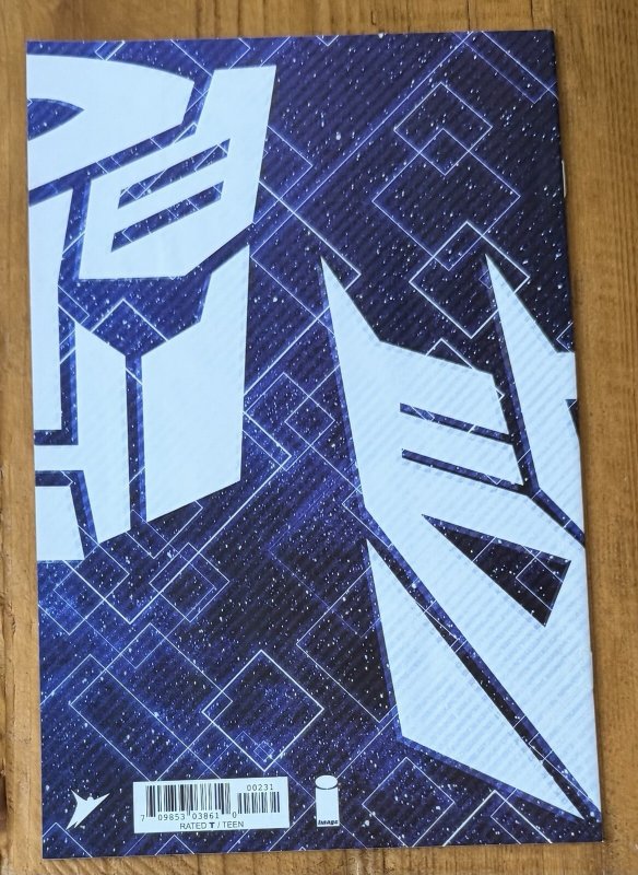 Transformers #2 Arocena 1:10 Variant Image Comics 2023 NM