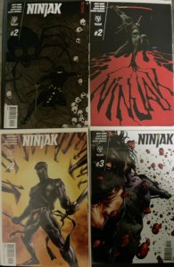 Ninjak #1-14 plus variants  (2015) 35 Issues all High Grade