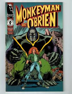 Monkeyman And O'Brien # 1 NM Dark Horse Comic Book Limited Series Adams Art S97