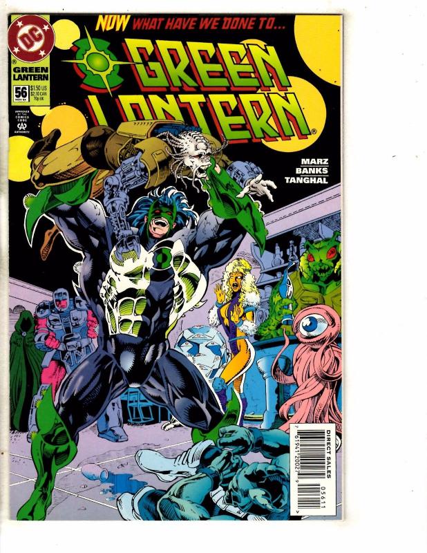 9 Green Lantern DC Comic Books # 52 53 54 55 0 56 57 58 59 Batman Superman CR11