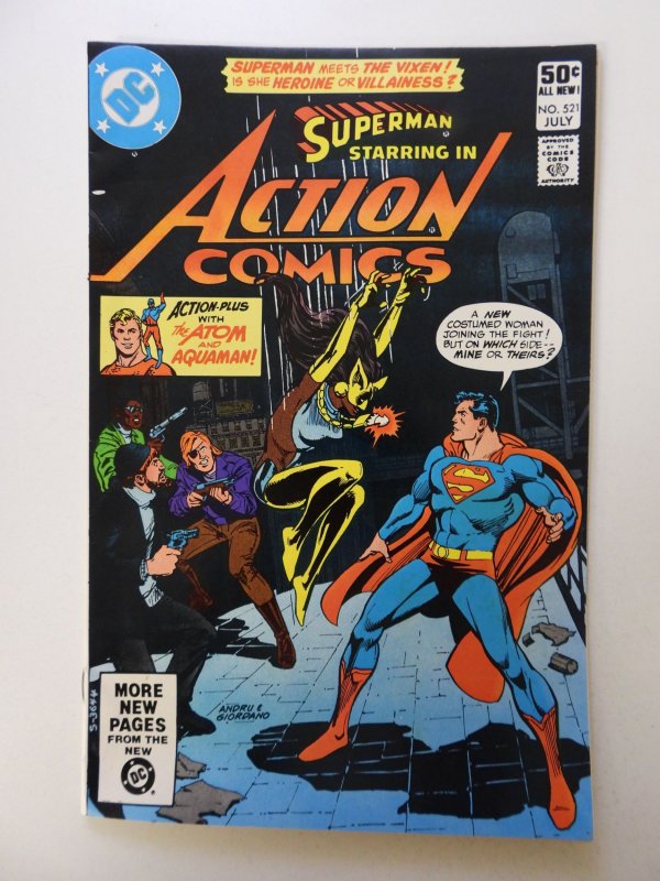 Action Comics #521 (1981) 1st appearance of Vixen FN/VF condition