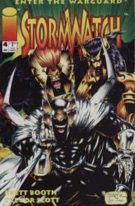 Stormwatch (1993 series) #4, NM (Stock photo)