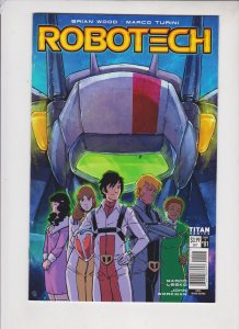 Robotech #1 Cover D - Michael Dialynas (2017) NM / VF +