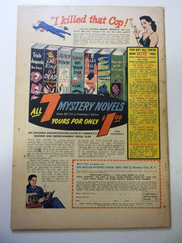 Crime SuspenStories #17 (1953) GD/VG Condition 1 1/2 tear bc