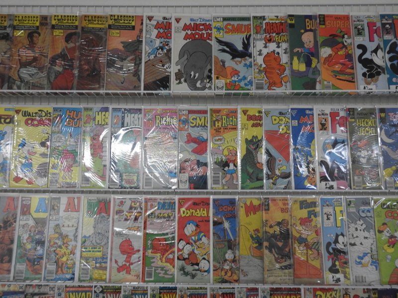 Huge Lot 120+ Comics W/Classic's Illustrated, Spider-Man,  + More! Avg V...