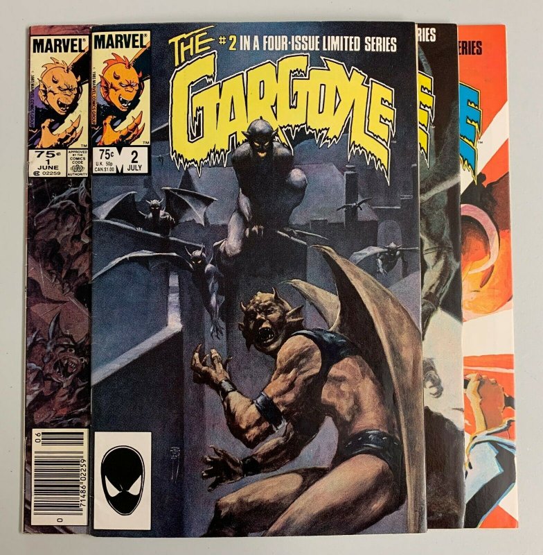 Gargoyle #1-4 Set (Marvel 1985) 1 2 3 4 J.M. Dematteis (6.0+) 