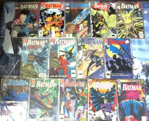 BATMAN 413-491, 14 diff - Post-Crisis Tim Drake Alan Grant Ben Affleck DeCarlo