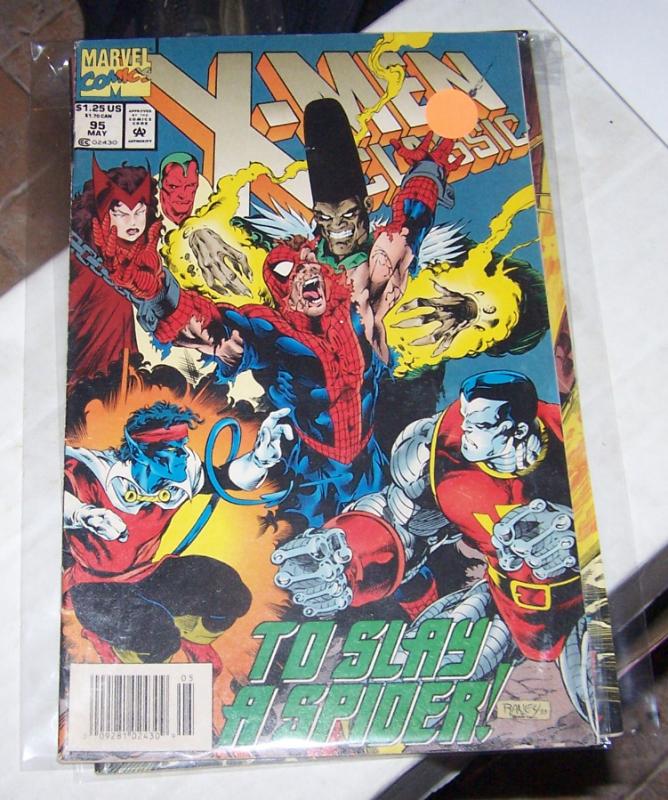  X-Men CLASSICS # 95  MAR 1994  Marvel REPRINTS  UNCANNY X MEN 191 SELENE NIMROD