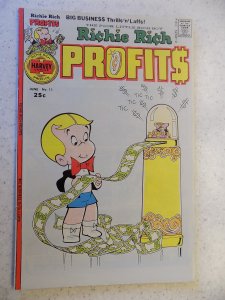 RICHIE RICH PROFITS # 11 HARVEY CARTOON ADVENTURE FUNNY