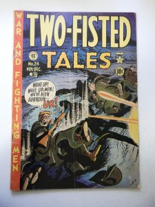 Two-Fisted Tales #24 (1951) GD/VG Condition tape inner bc