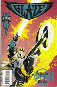 Blaze #1-8 (1994)  unread complete set  Johnny Blaze