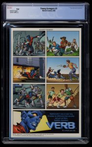 Young Avengers #1 CGC NM 9.4 White Pages 1st Kate Bishop!