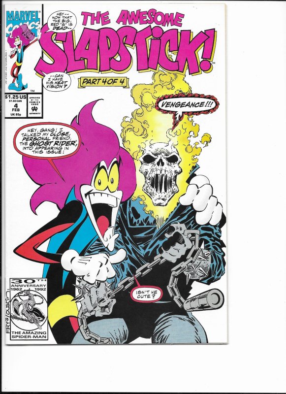 Slapstick #4 Direct Edition (1993)